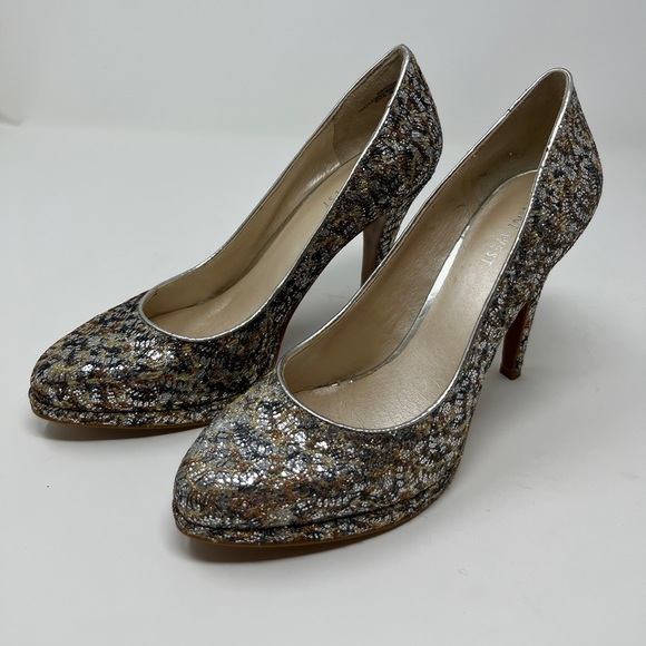 Nine West Shoes - Nine West Glitter Heels Size 7.5
